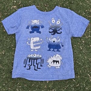 😜 Silly Monster Boys T-shirt, Size 2T From Granimals